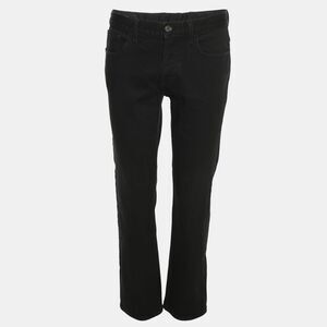 Gucci Black Stretch Denim Regular Fit Jeans S